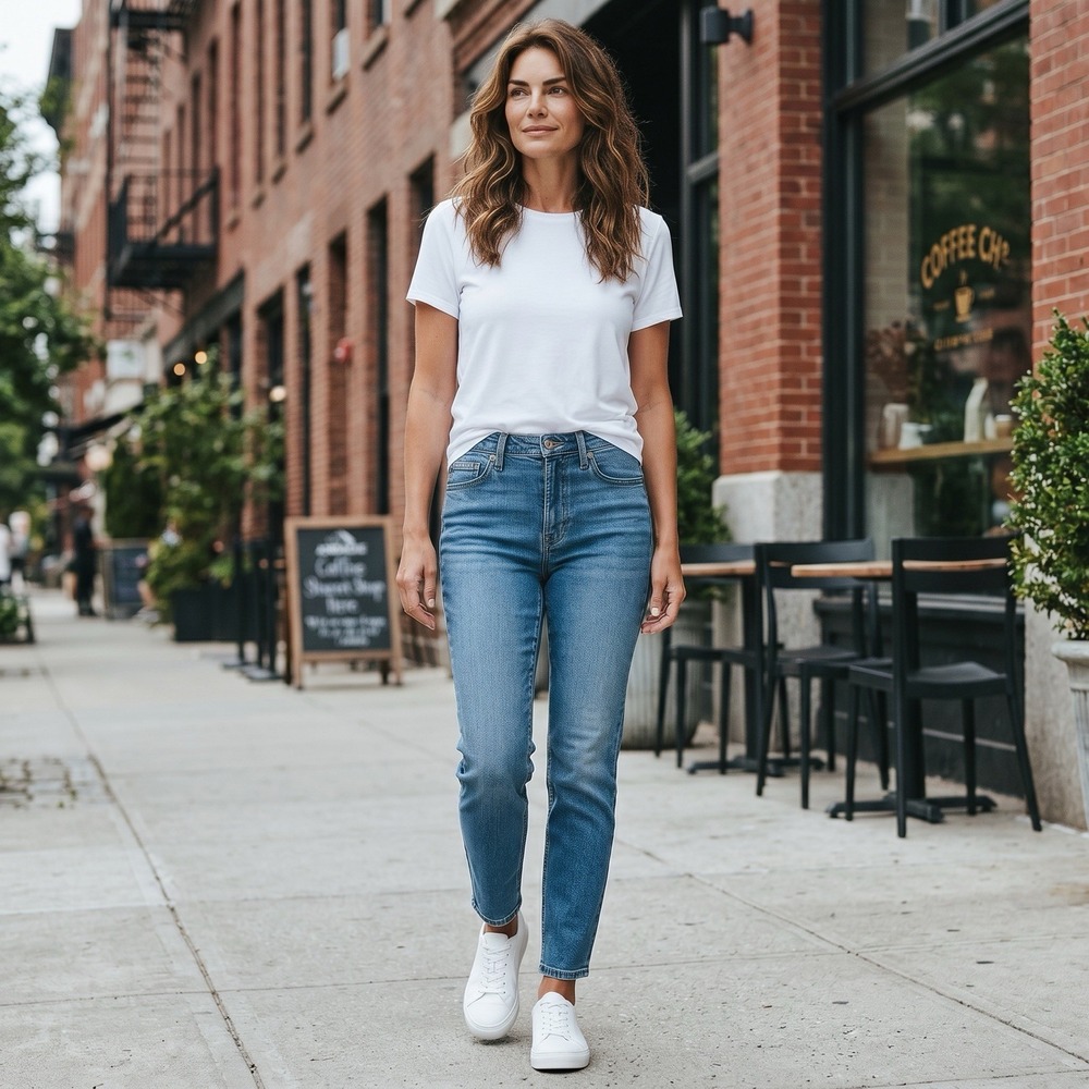 Jordache Skinny Jeans Size 14 Denim Mid Rise Size 14 80s Y2K Light Wash